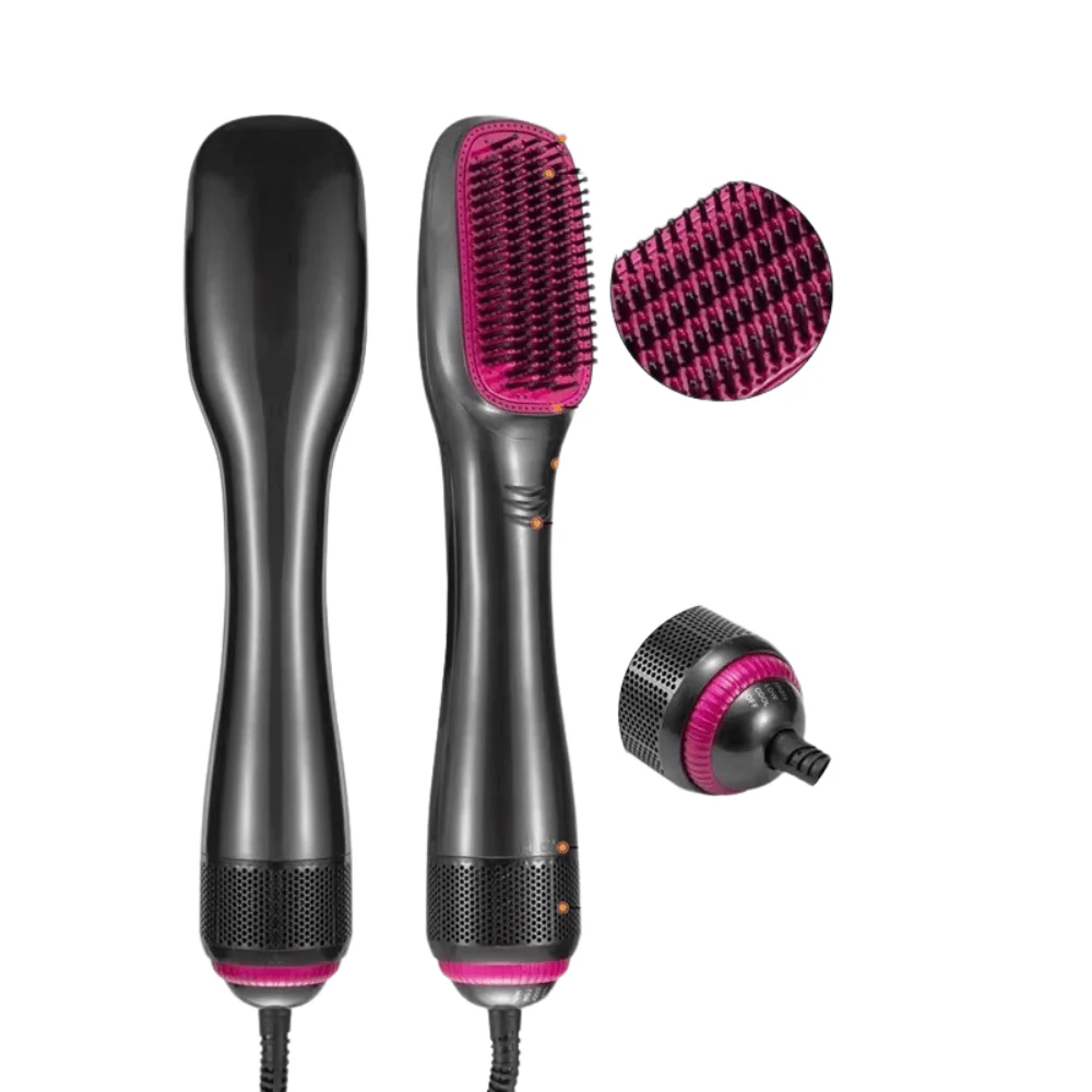 Hot Air Comb Styling Brush | Versatile Styling Brush for Shiny Hair