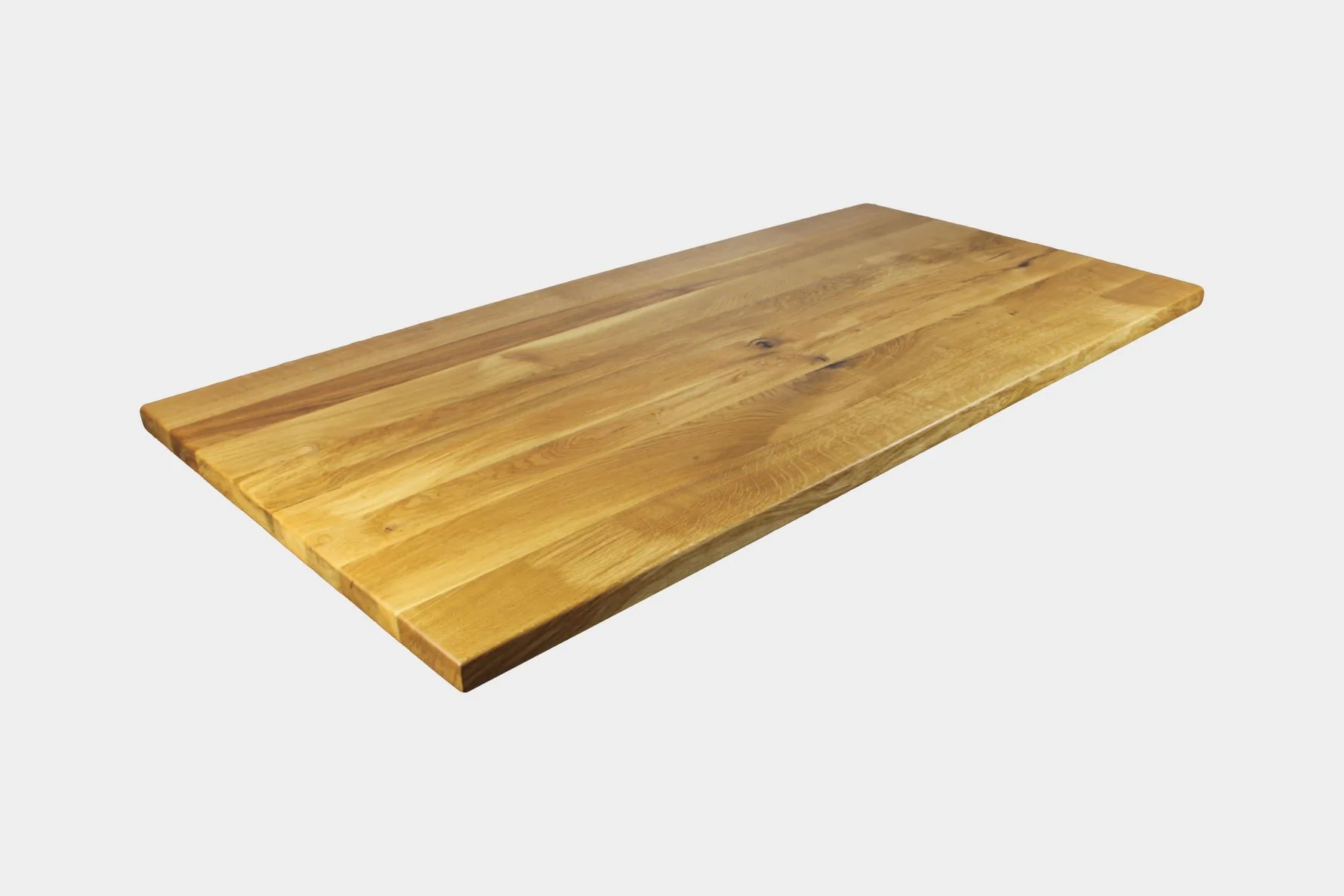 Serie UNA | Massivholztisch - nur Tischplatte ohne Gestell - Eiche - versch. Gren und Farben | Lnge: 160 - 300 cm | Breite: 90 -100 cm