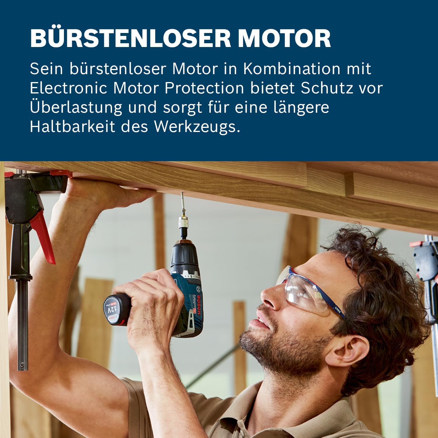 Professional 12V System Akku Bohrschrauber GSR 12V-35 FC - FlexiClick System (inkl. 2x Akku GBA 3.0Ah, Schnellladegerät GAL 12V-40, Bohrfutteraufsatz GFA 12-B, L-BOXX)