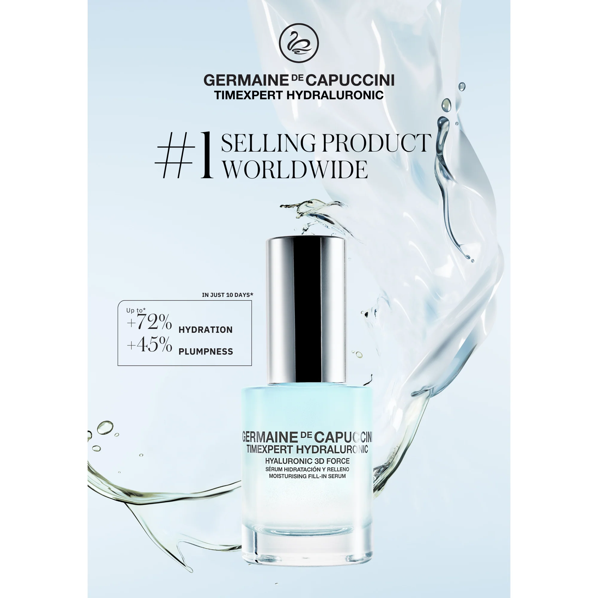 T Hydraluronic 3D Serum 30ml A4 Poster