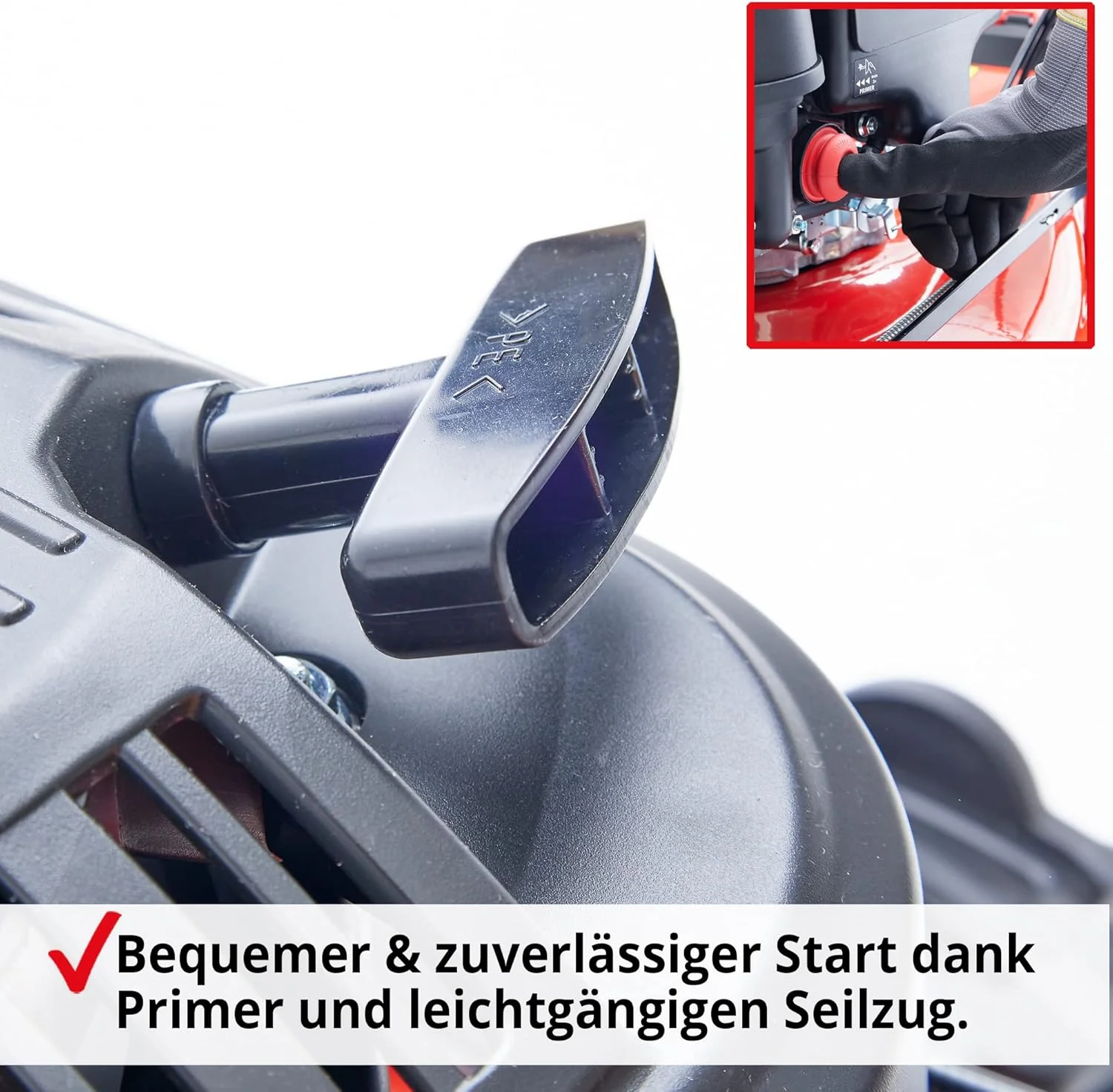 HECHT 5IN1 Benzine grasmaaier �C Comfortabele zelftrekker �C Voor oppervlakken tot 1000 m2 �C Krachtige 4-taktmotor met 46 cm maaibreedte �C Aandrijving op de wielen �C Mulchfunctie �C Zijuitworp �C Benzine grasmaaier