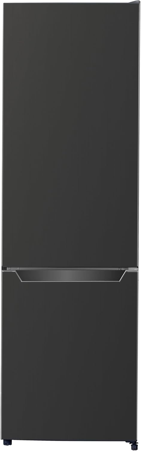 respekta Gotland Stand-Kühl-Gefrierkombination / 262 L Nutzinhalt / **** Gefrierfach/Inverter-Technologie/Fast Cool Funktion/LED / 176 cm hoch/C/Black Steel / KG176BS-52