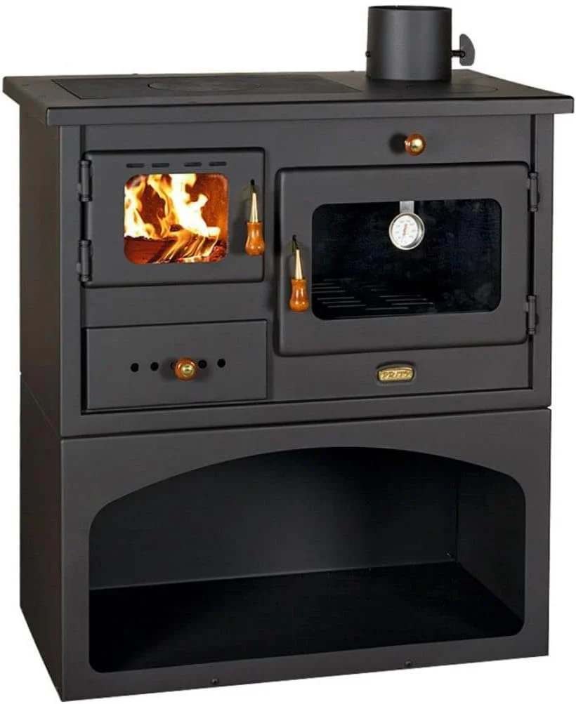 Holzofen f��r Festbrennstoff. Heizleistung: 10 kW. Ofen
