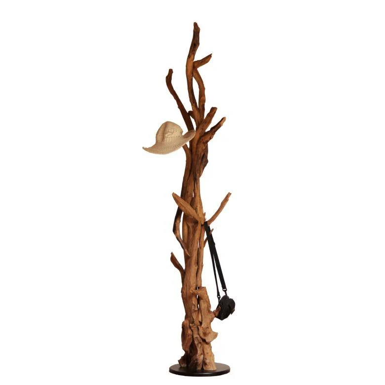 Wurzelholz Handtaschenstnder BLUMA Hhe 180 cm
