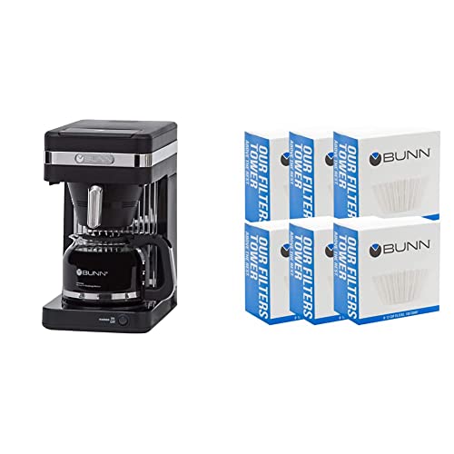 BUNN CSB2B Speed Brew Elite 10-Cup Coffee Maker, Black/SST
