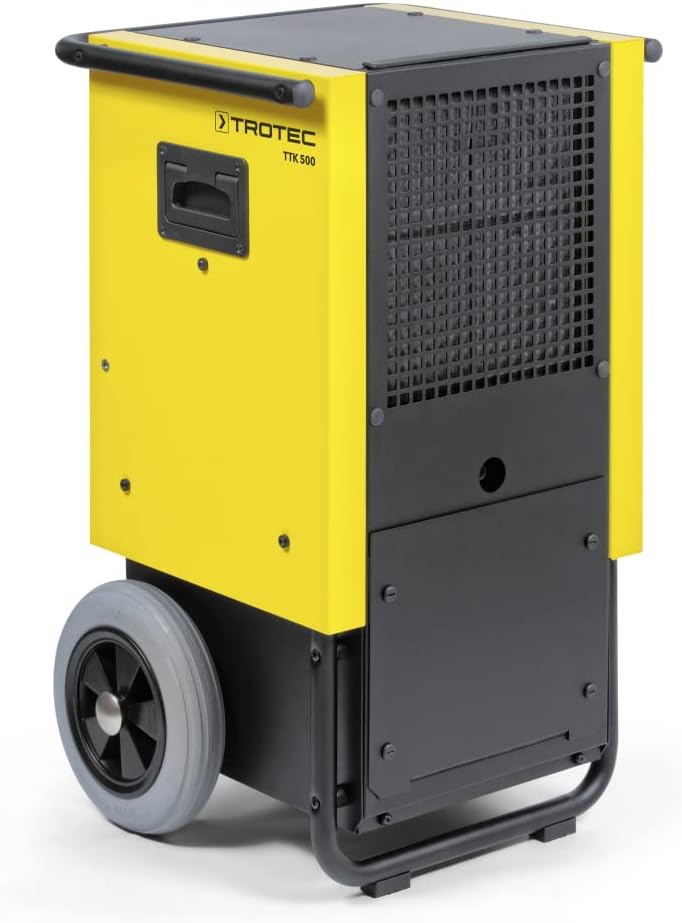 TROTEC Bautrockner TTK 500 (max. 70 l/h), geeignet für Räume bis 470 m3, leistungsstarker Rotationskompressor