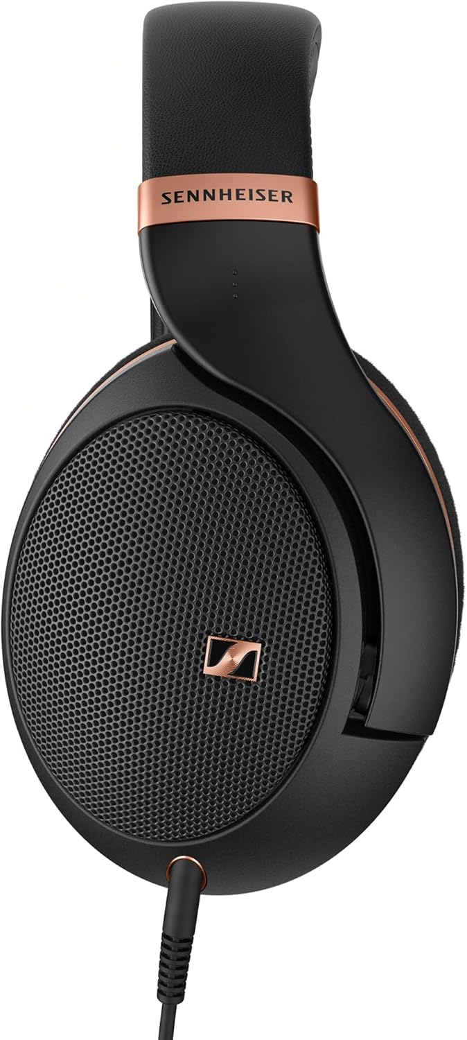 Sennheiser HD 505 – Over-Ear Kopfhörer mit Kabel, Headphones mit transparentem Klang & präzisem Bass, mehr Komfort, Studio-Kopfhörer für Musik, Gaming, Audiophile, Studenten, Reisen, Copper-Edition