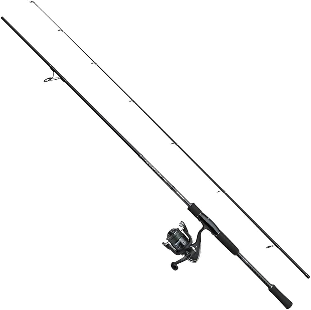 Fast Attack Combo, Angelrute und Rolle Combo, Spinning Combos, Raubfischangeln, Hecht, Barsch, Zander, Unisex