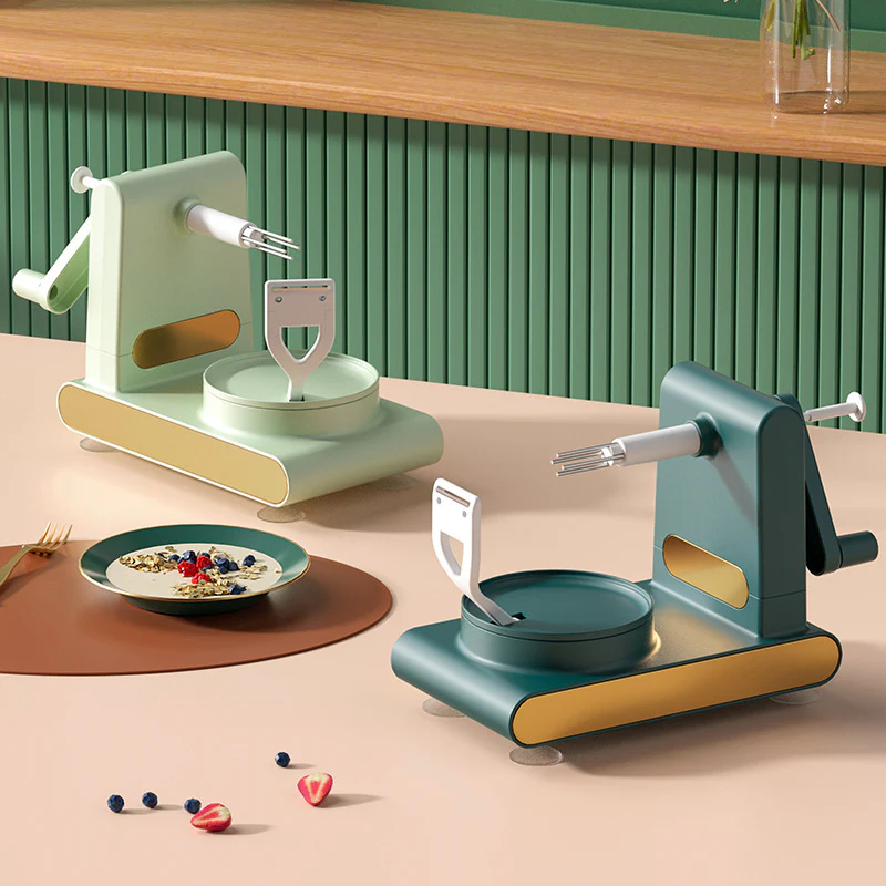 Hand Crank Apple Peeler, Slicer & Corer �?Multifunction Fruit & Vegetable Peeling Machine