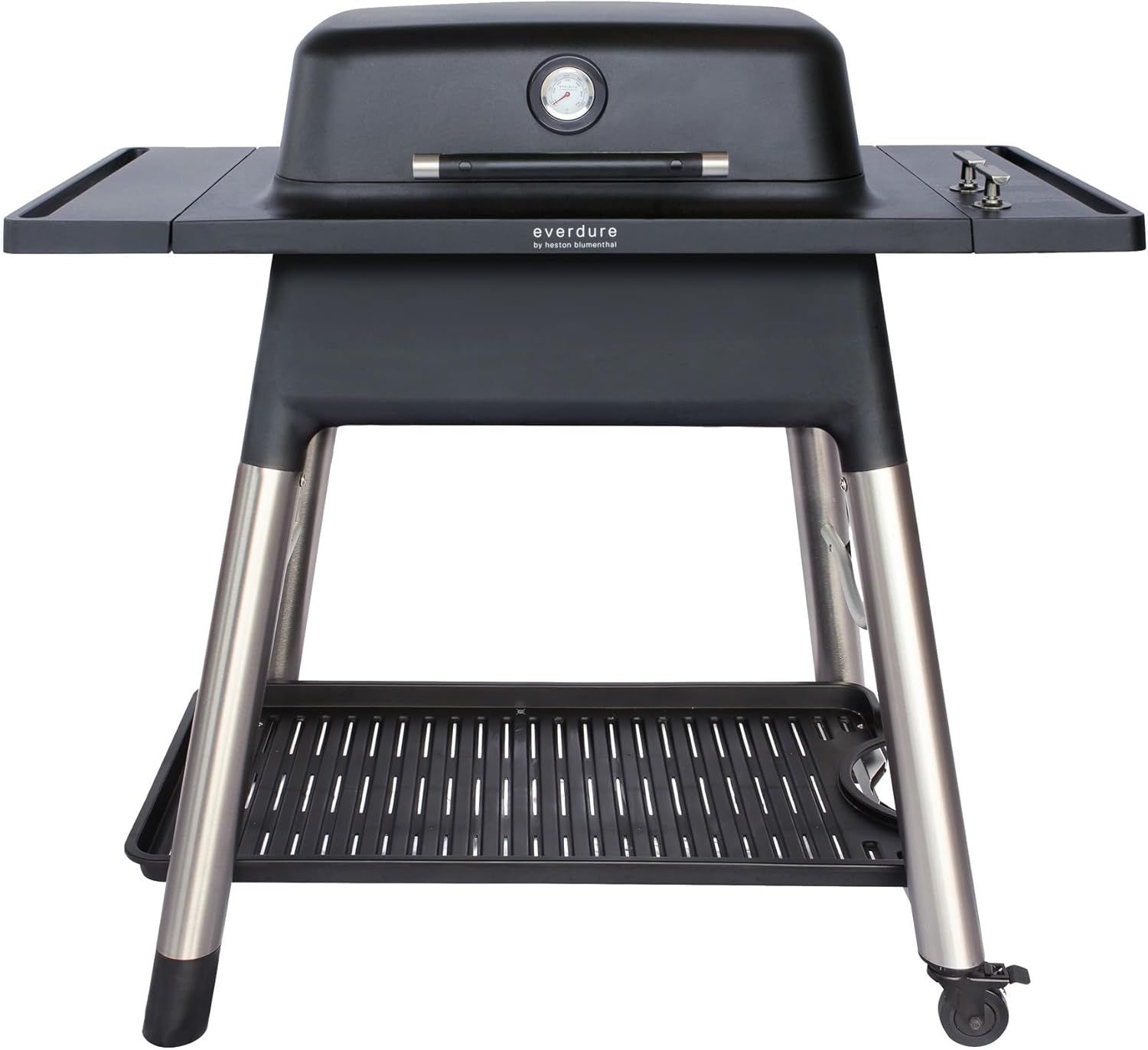 Everdure by Heston Blumenthal 2-Burner Gas BBQ with Stand - Black