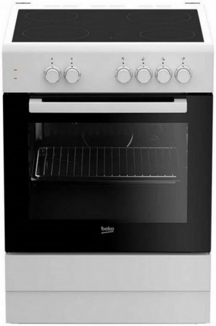 Beko Cocina VITRO FSS67000GW 4F 60CM Blanca