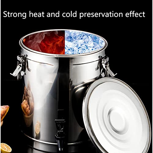 Barilotto Di Isolamento Commerciale, Distributore Di Bevande Al Caffè Per Tè E Acqua Calda in Acciaio Inossidabile, Urna Per Catering Con Secchio Isolato Per La Festa Del Ristorante Del Negozio,30L : Amazon.it: Casa e cucina