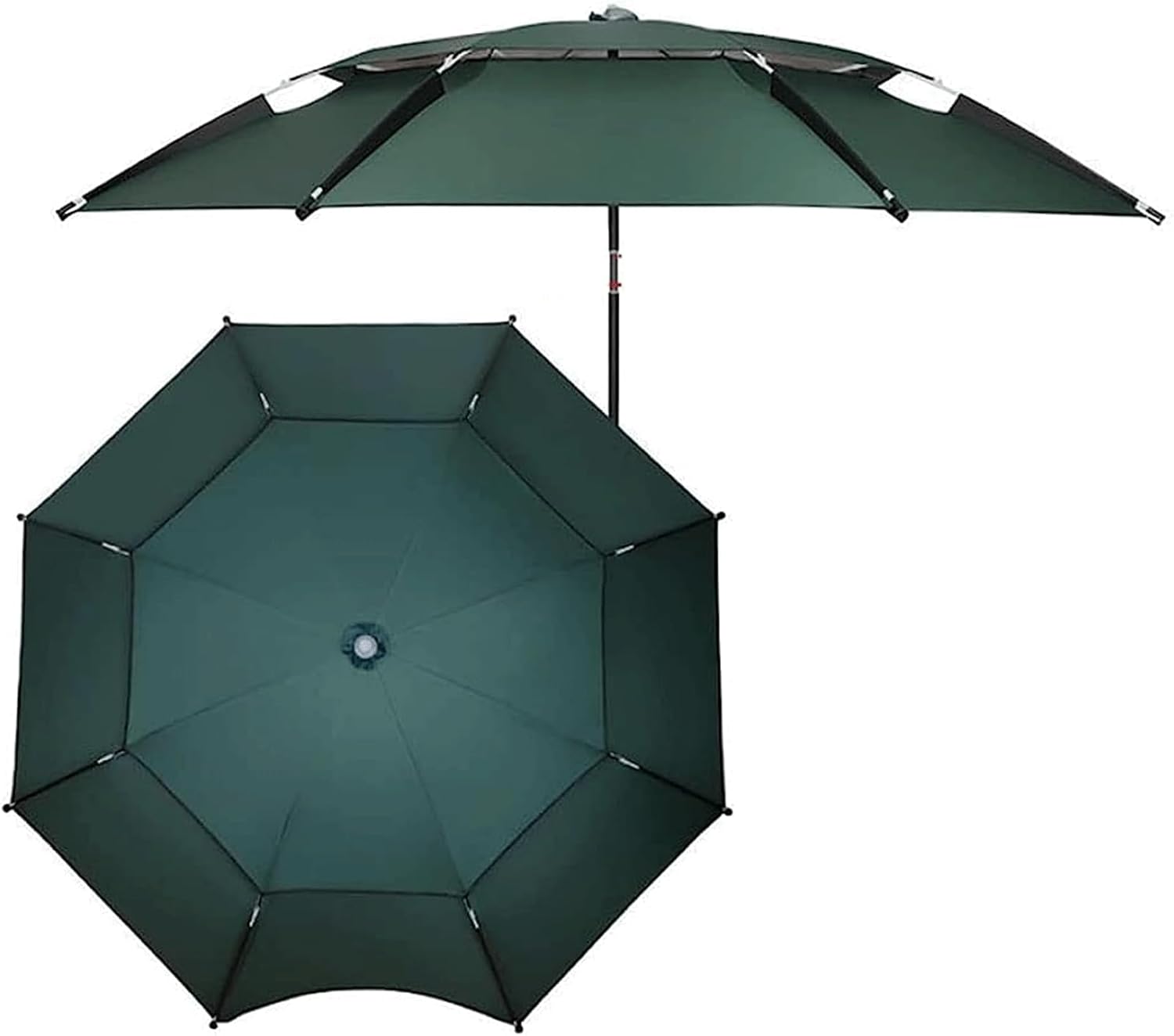 Gartenparasole Doppelschicht-Terrassenschirm, wasserdicht