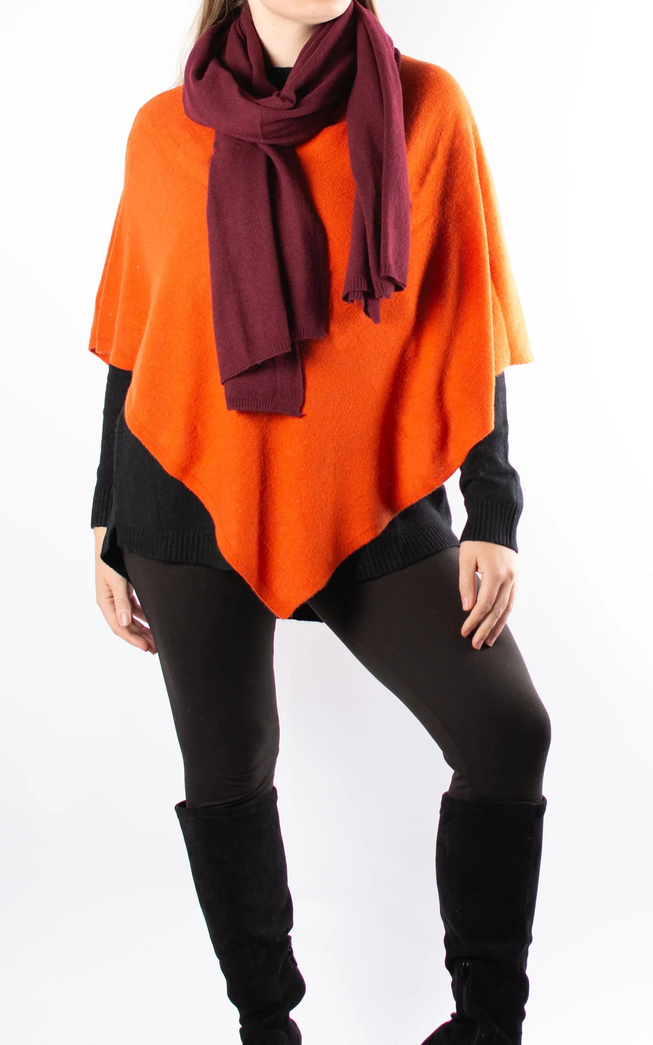 Scarf | Plain | Mulberry