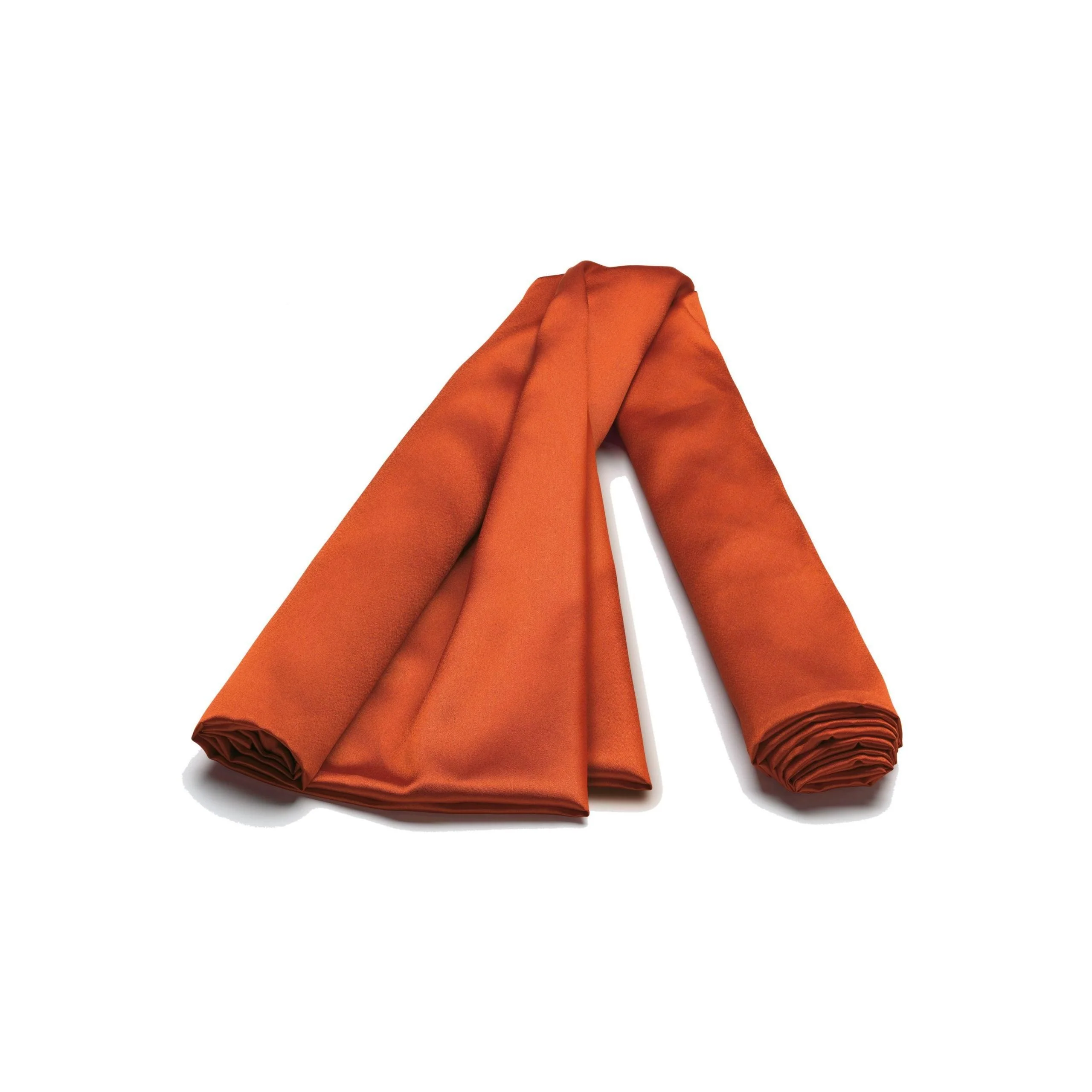 Burnt orange Spa Foulard (Like Silk to cover the client for the Vit C Ritual)