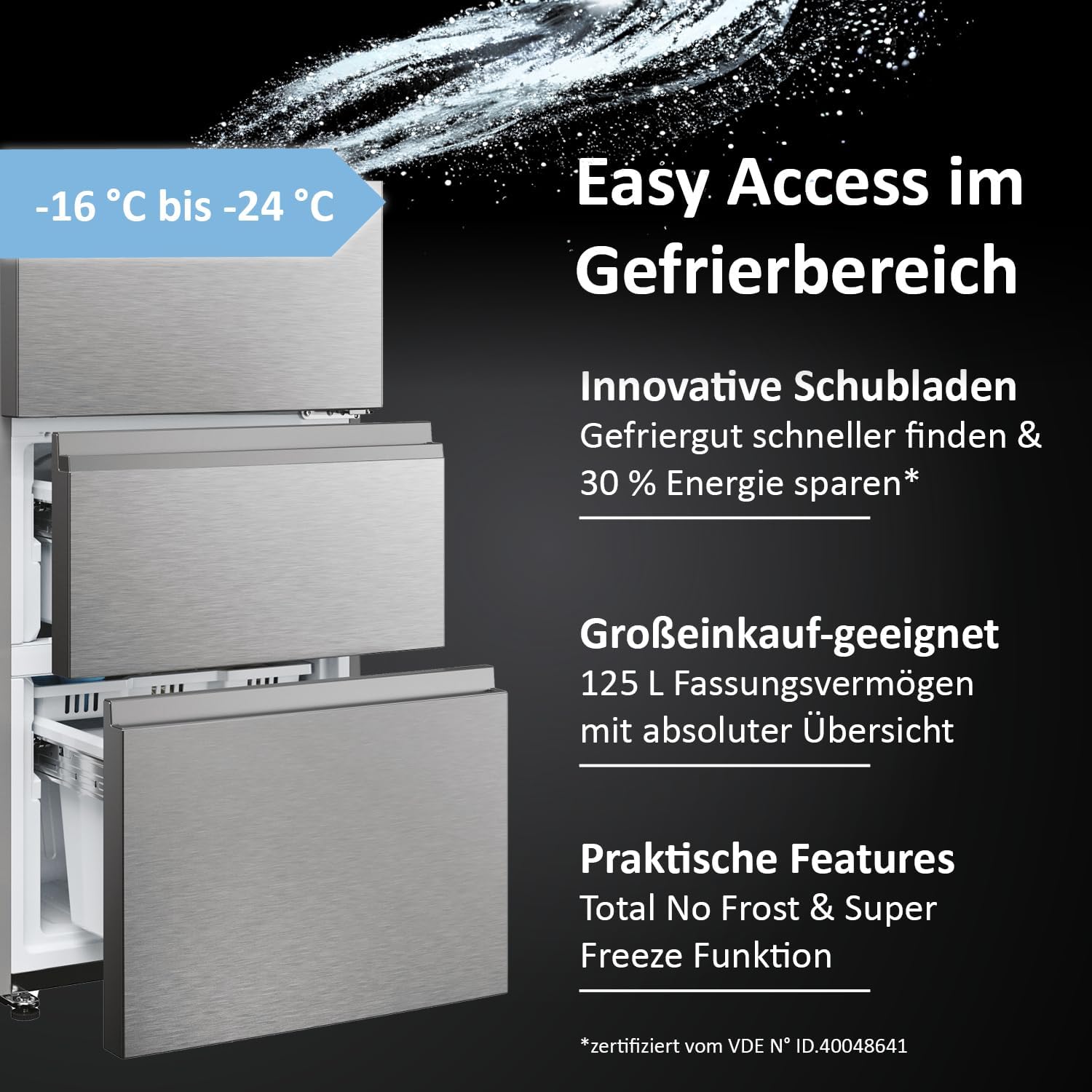 HAIER Réfrigérateur congélateur bas HTW5620DNMG