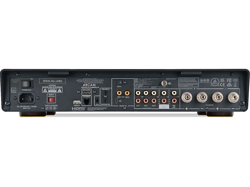 Arcam A25+ Stereo integrated amplifier with built-in DAC, Bluetooth?, Auracast, and HDMI