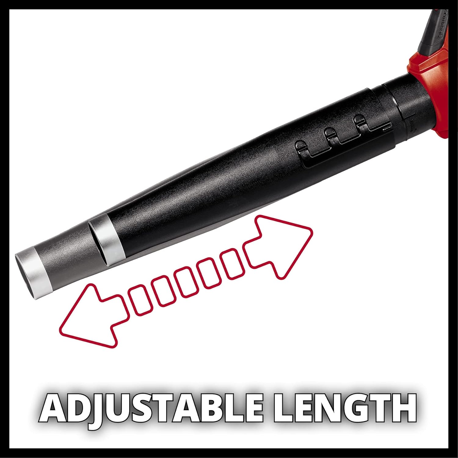 Einhell Professional Akku-Laubblser GP-LB 36/210 Li E-Solo Power X-Change (Lithium-Ionen, 816m/h Blasleistung, Turboschalter, 3-stufiges + abnehmbares Rohr, ohne Akku und Ladegert)