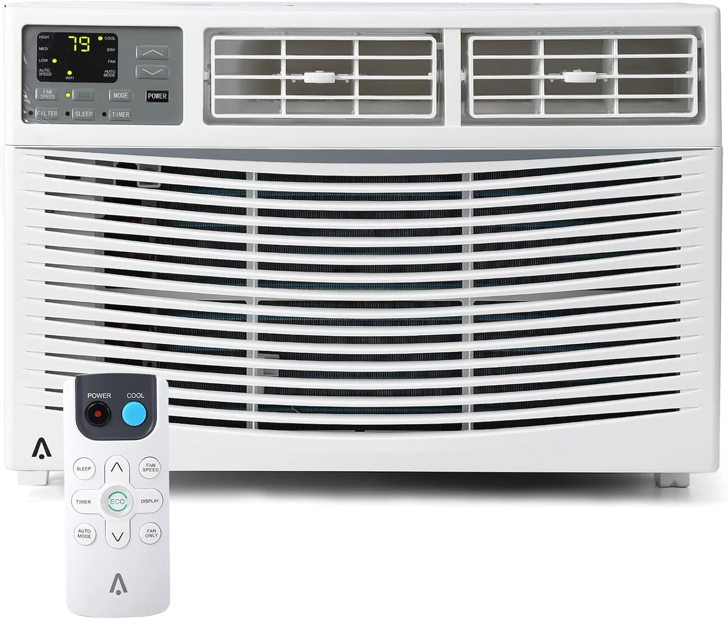 8000 BTU Window Air Conditioner with WiFi, Window AC Unit 110-115V Cools Up to 350 Sq. Ft