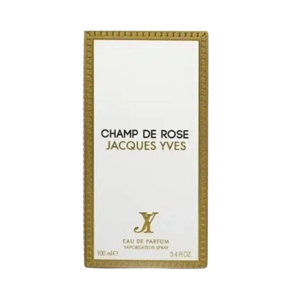 Champ De Rose EDP 100ml - Jacques Yves - Unisex Floral Perfume - Fragrance World