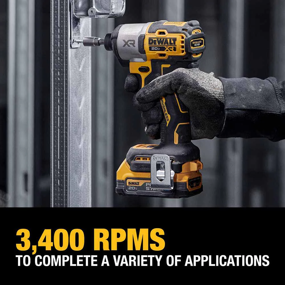 2025 DeWalt DCF845D1E1 20V MAX XR 1/4