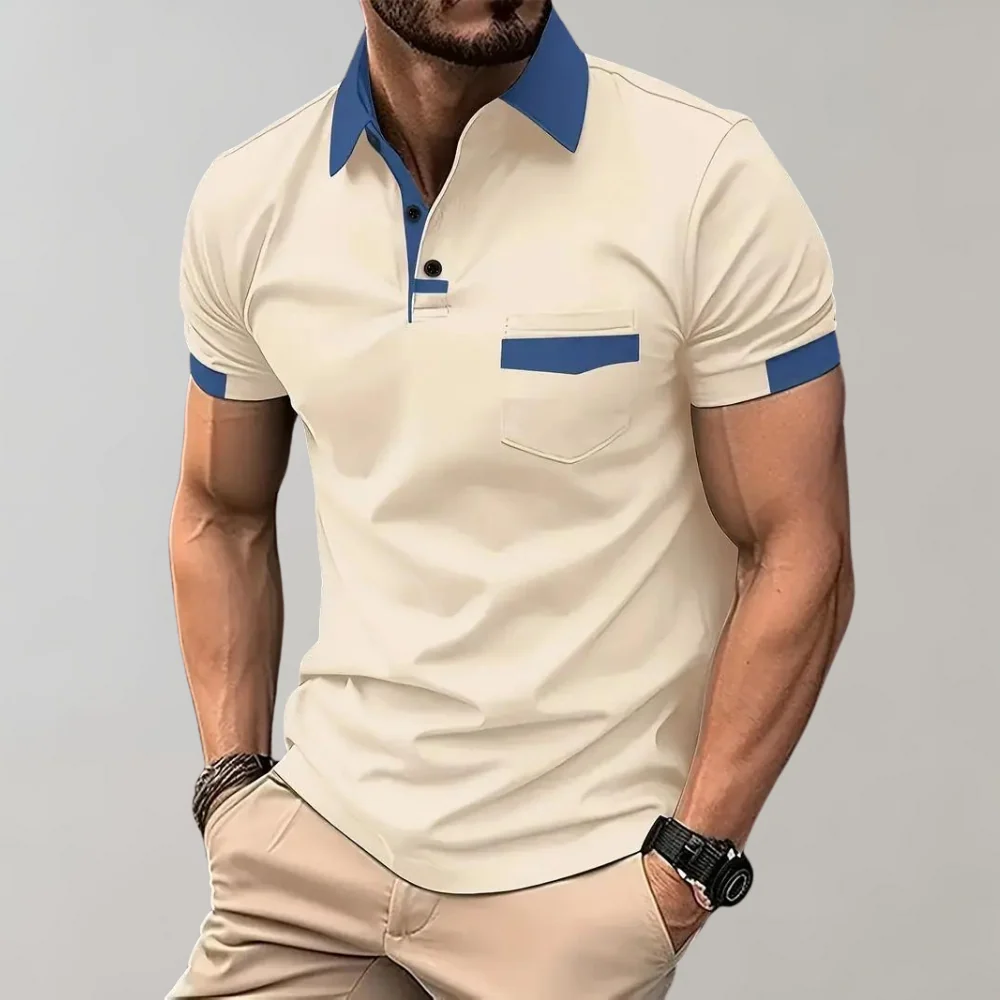 Herren Poloshirt Kurzarm - Klassisches Polohemd mit Slim Fit Passform - Atmungsaktives Shirt f��r Alltag, Freizeit und B��ro