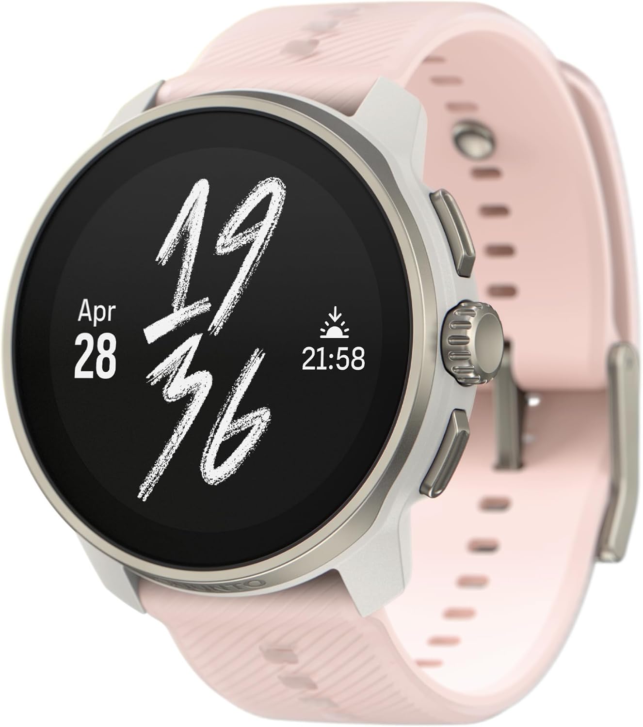 SUUNTO Race S Laufuhr mit AMOLED Touchscreen, Zweifrequenz GPS Sportuhr, Krone & Tastenbedienung, HRV & Schlafverfolgung, KI-basierter Trainingsplan, Kostenlose Offline-Karten, 50m Wasserdicht