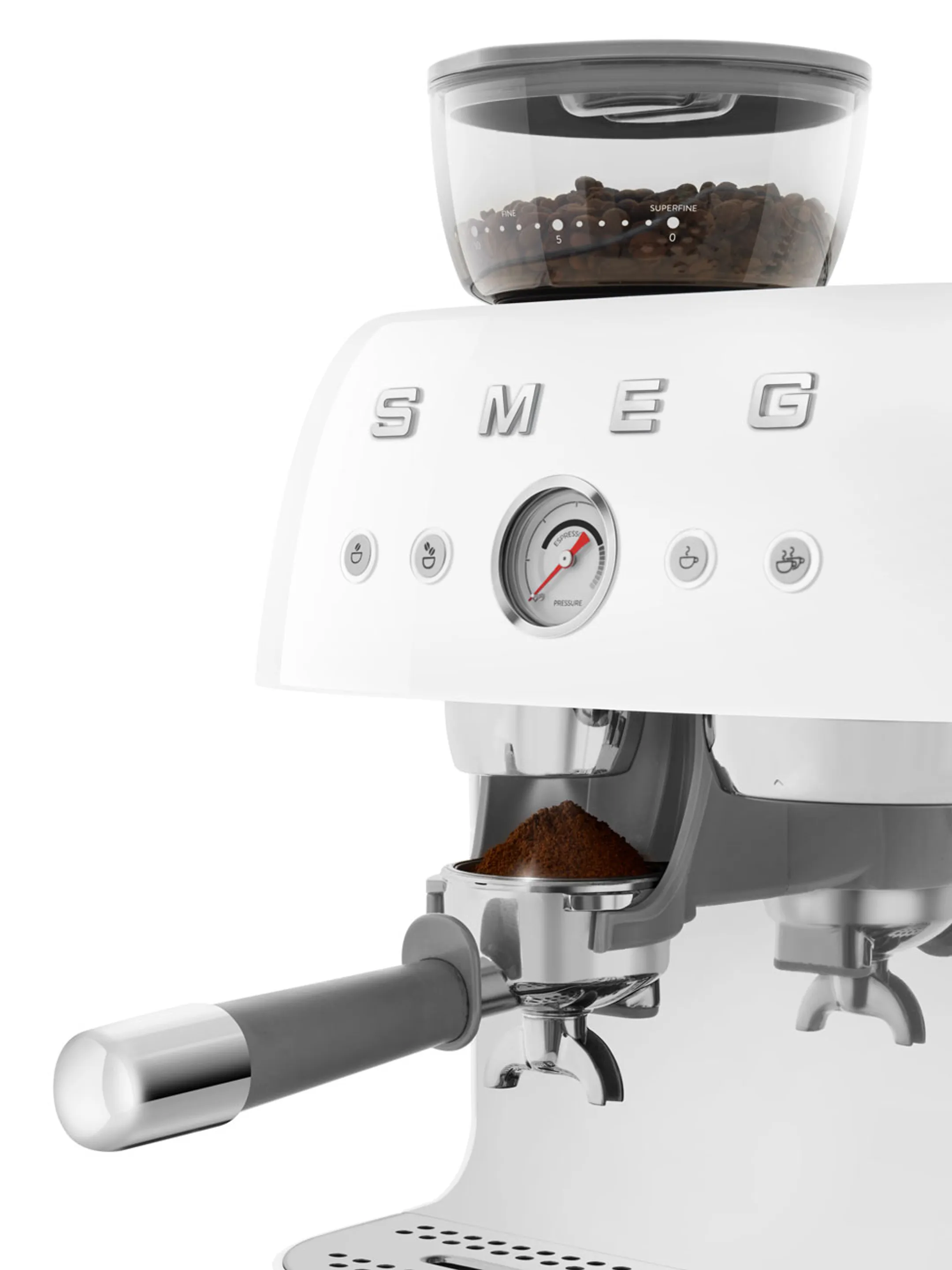 Smeg Espressomachine EGF03WHEU