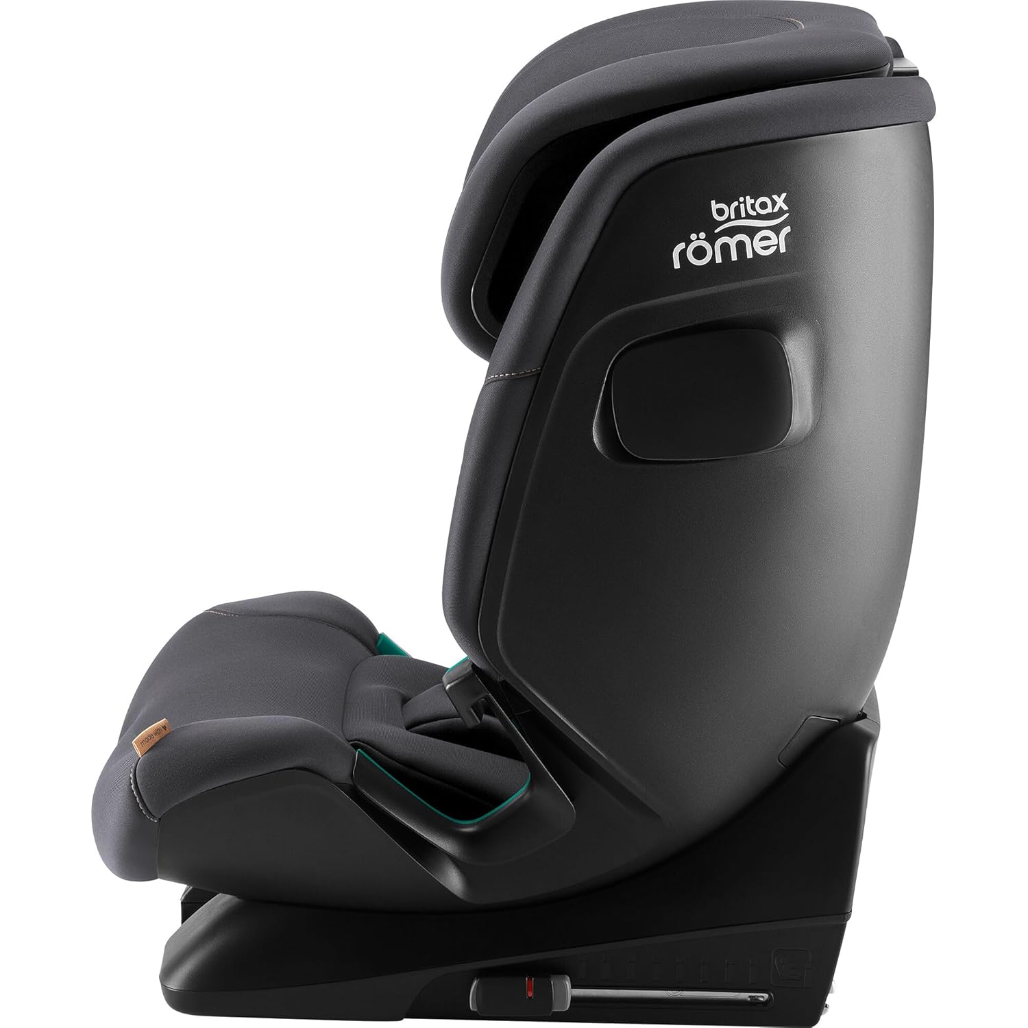 BRITAX RÖMER Kindersitz ADVANSAFIX 2 Z-LINE, für Kinder von 76-150 cm (i-Size) mit und ohne ISOFIX, 15 Monate bis 12 Jahre, Space Black