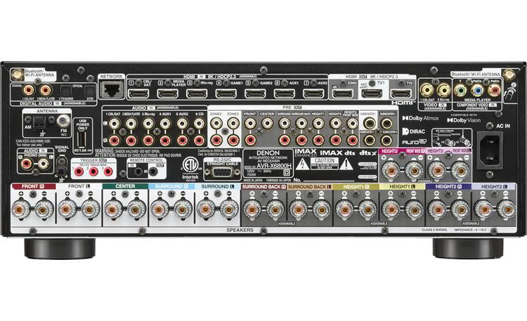 Denon AVR-X6800H 11.4-channel home theater receiver