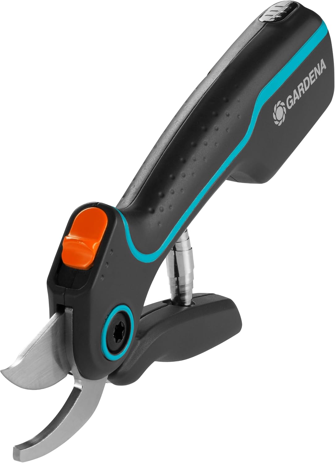 Gardena AssistCut: Akkubetriebene Gartenschere mit einem Schneid-Durchmesser von 25 mm, für einfaches und müheloses Schneiden von Zweigen, Jungen Trieben und Blumen, mit USB-C Ladekabel (12222-20)
