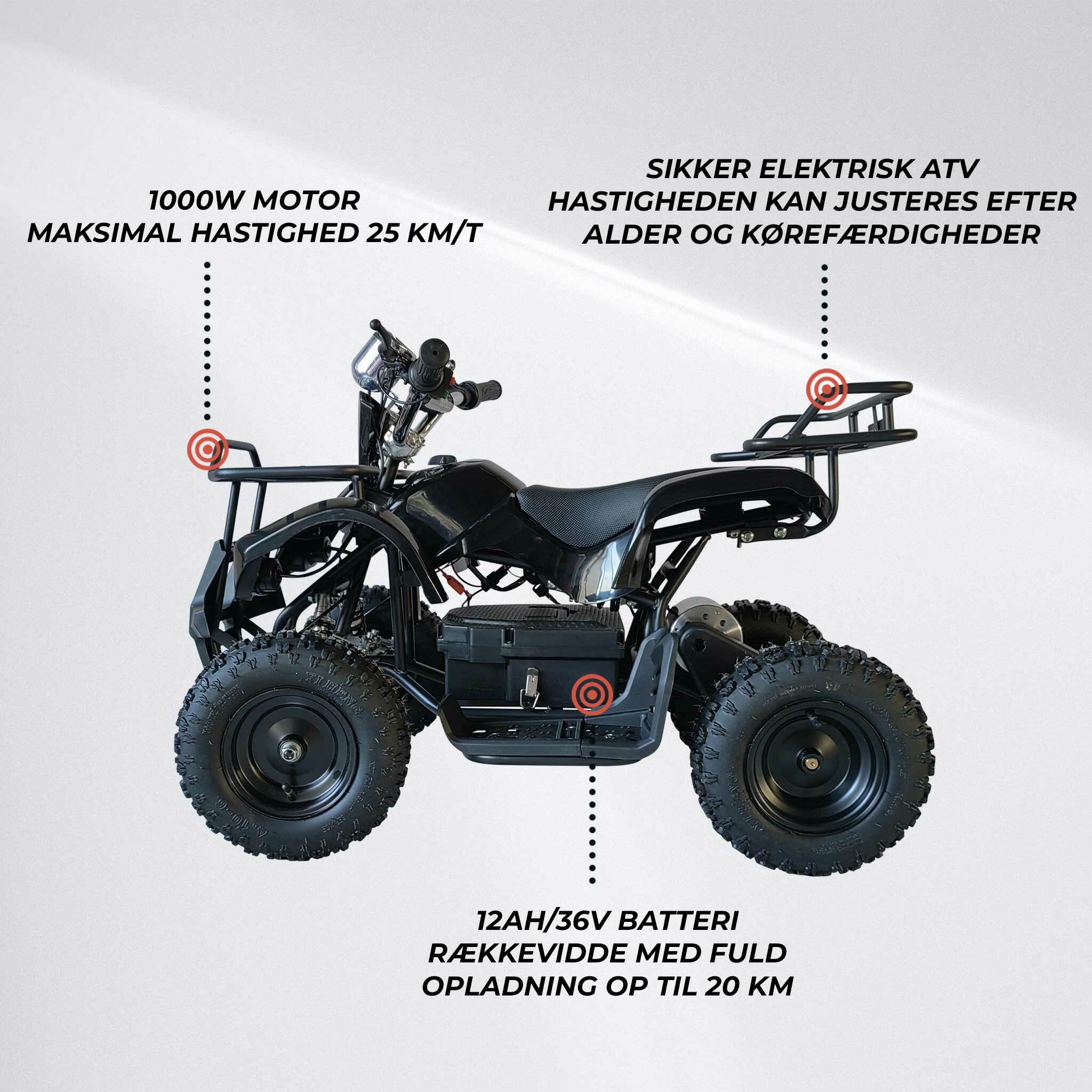 Swoop Elektro Quad Ranger 1000W