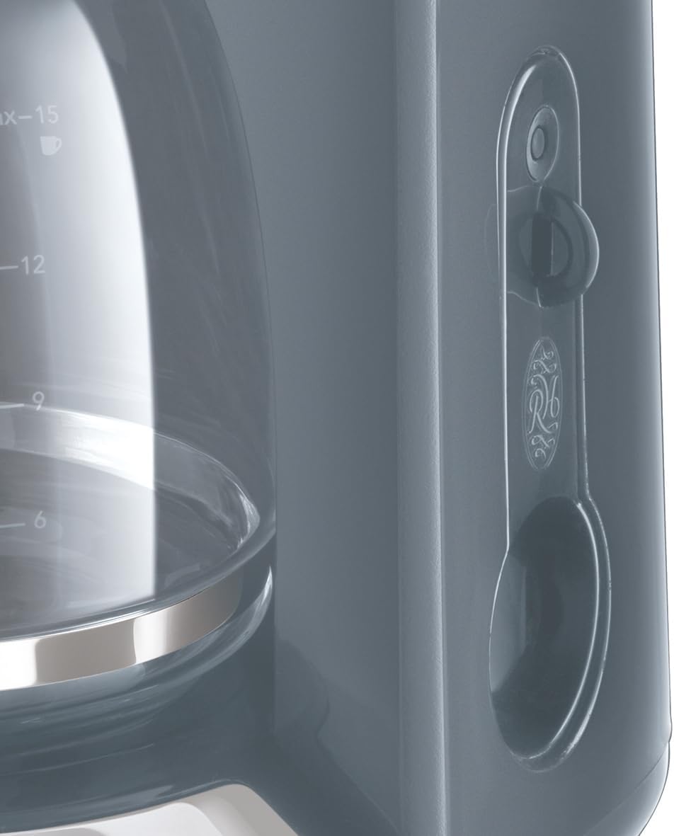 Russell Hobbs Inspire Grey Frühstückset Toaster, Wasserkocher und Kaffeemaschine