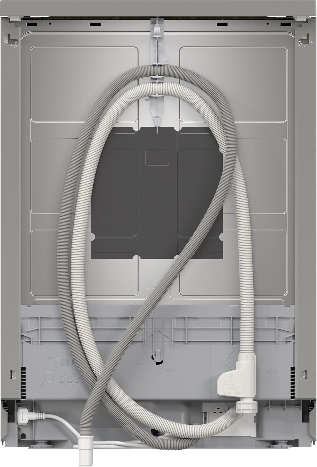Bosch - Lavavajillas Libre Instalación, Serie 2, 13 servicios, 60 cm de ancho, Home Connect, Extra Secado, Silencioso, acero inoxidable, SMS2HTI06E