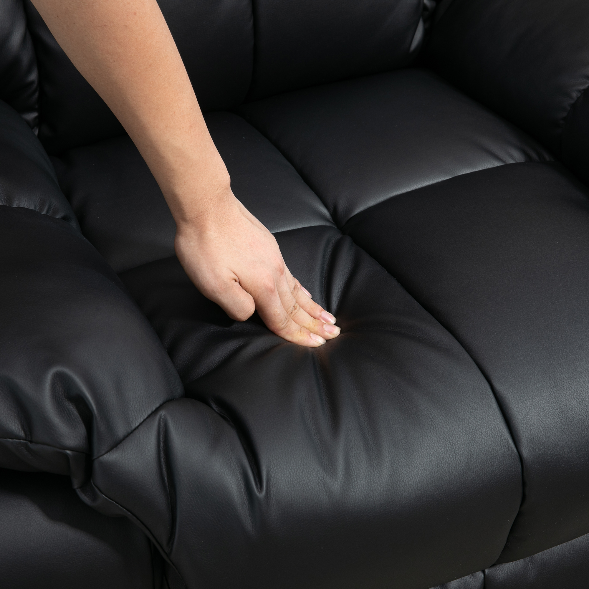 massagestoel Elektrische tv-stoel met ligfunctie 8 massagepunten