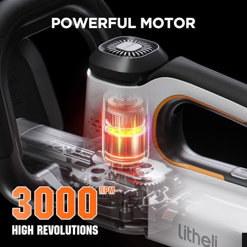 Litheli Tagliasiepi 20 V, 56 cm, senza fili, per arbusti, taglio, potatura, rami fino a 20 mm di spessore, batteria inclusa batteria da 2,0 Ah : Amazon.it: Giardino e giardinaggio