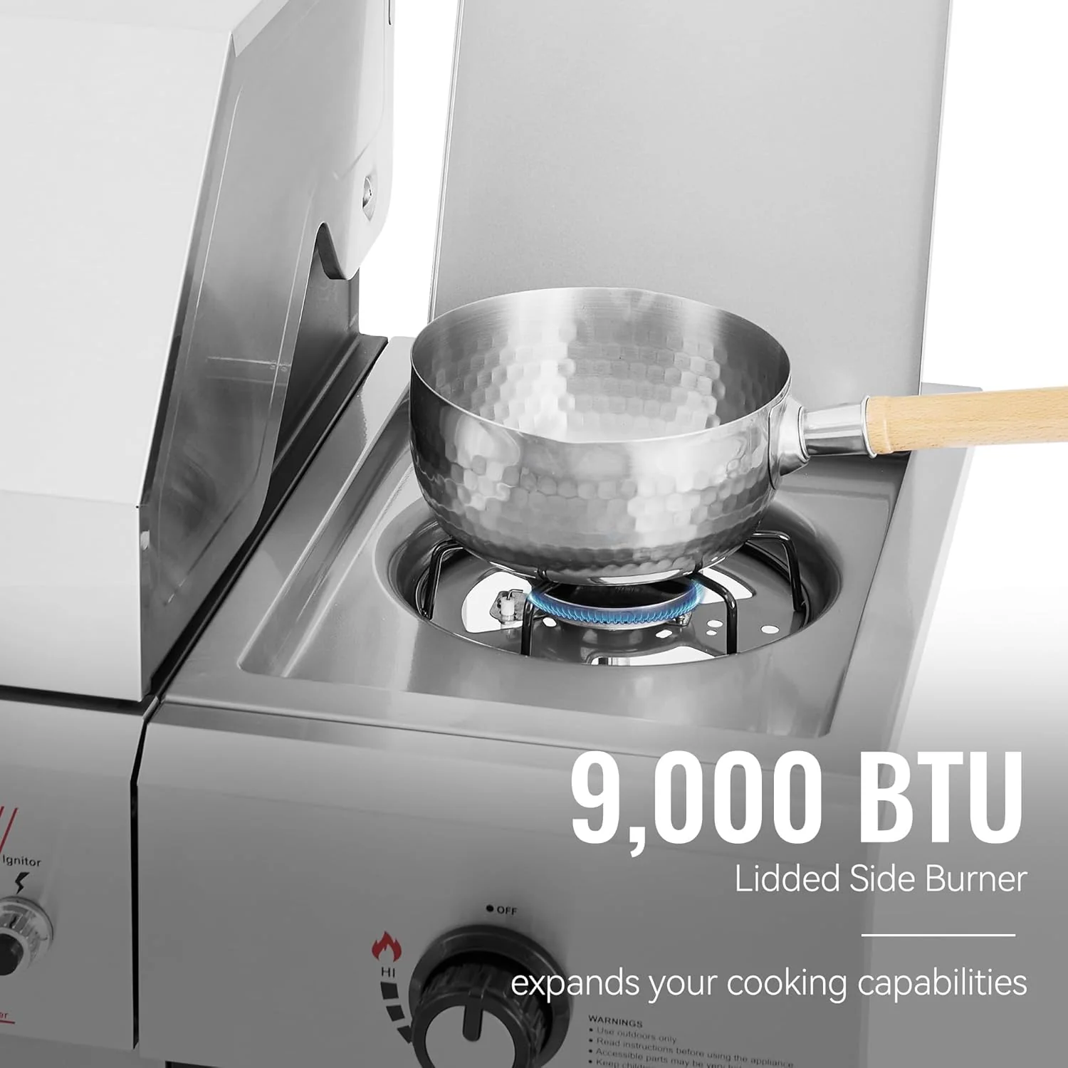 Royal Gourmet GA5401T 5-Burner BBQ Liquid Propane Gas Grill with Side Burner