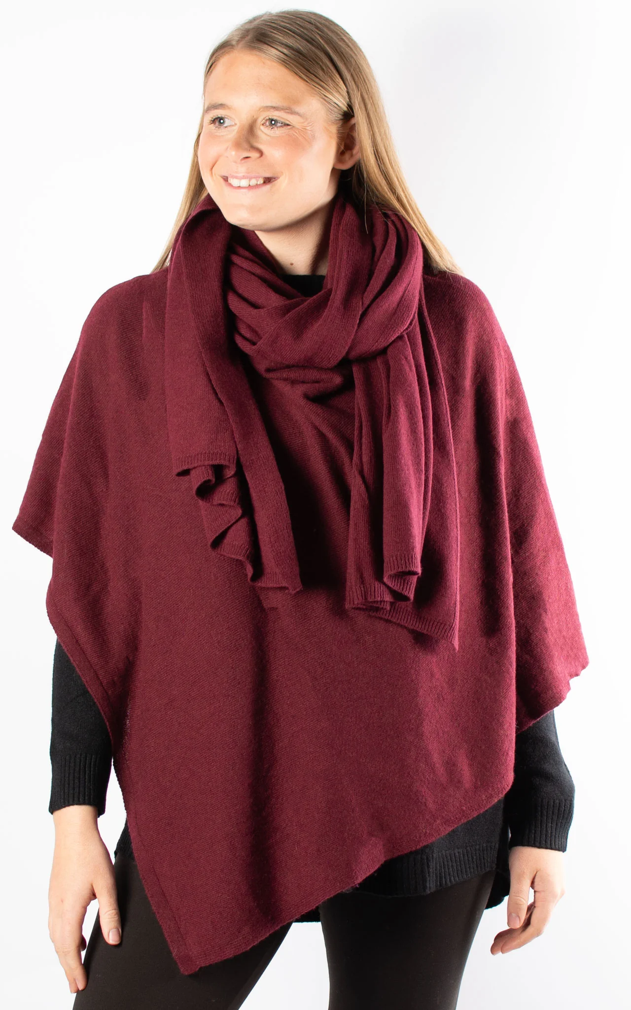 Scarf | Plain | Mulberry
