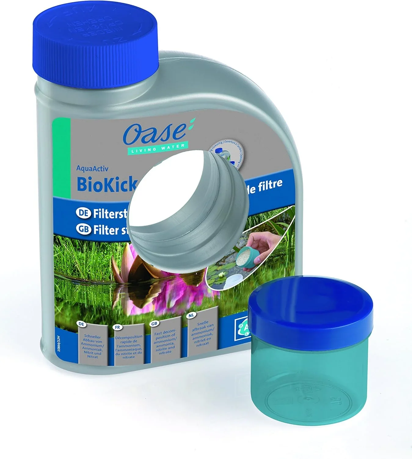 OASE 50249 Teichbel��fter OxyTex Set 1000, Teichbel��ftung, Sauerstoffversorgung, Bel��ftungspumpe, Filtermedium, erh?ht Filterleistung um bis zu 25%