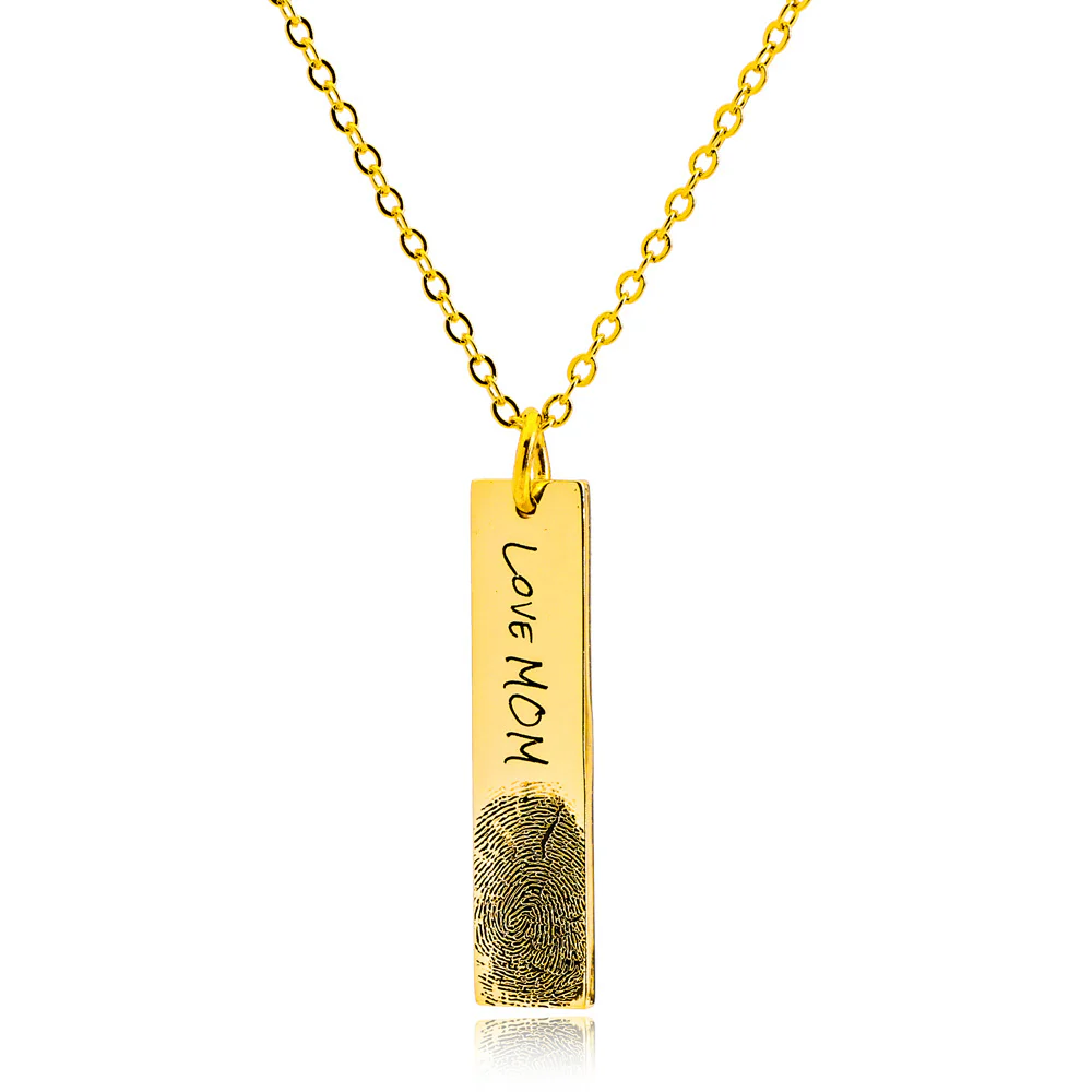 Fingerprint Jewelry, Fingerprint Necklace, Handwriting Jewelry Necklace, Fingerprint Pendant
