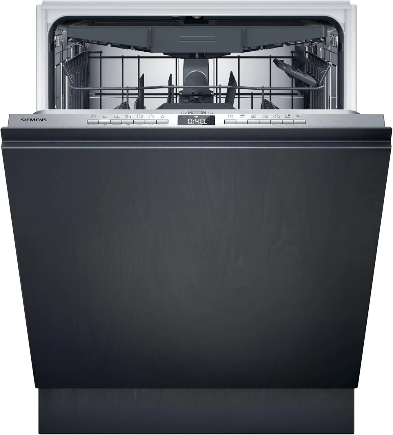 Siemens SN63EX14VE, iQ300 Smarter Geschirrsp��ler, Vollintegrierte Sp��lmaschine mit Besteckschublade, 60 cm, Auto T��r?ffnung dank autoOpen dry, Besonders leise durch iQdrive-Motor, infoLight aquaStop