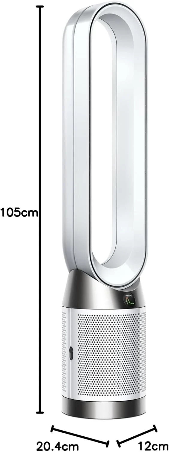 Dyson Purifier Cool PC1 chłodzący oczyszczacz powietrza o dużej mocy (Biały/Biały)