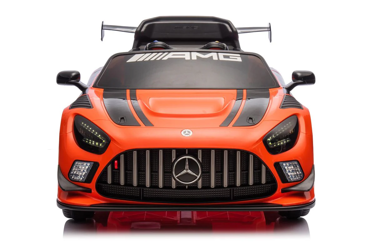 Mercedes AMG GT3 Kids Electric Ride on Car with parental control - Orange