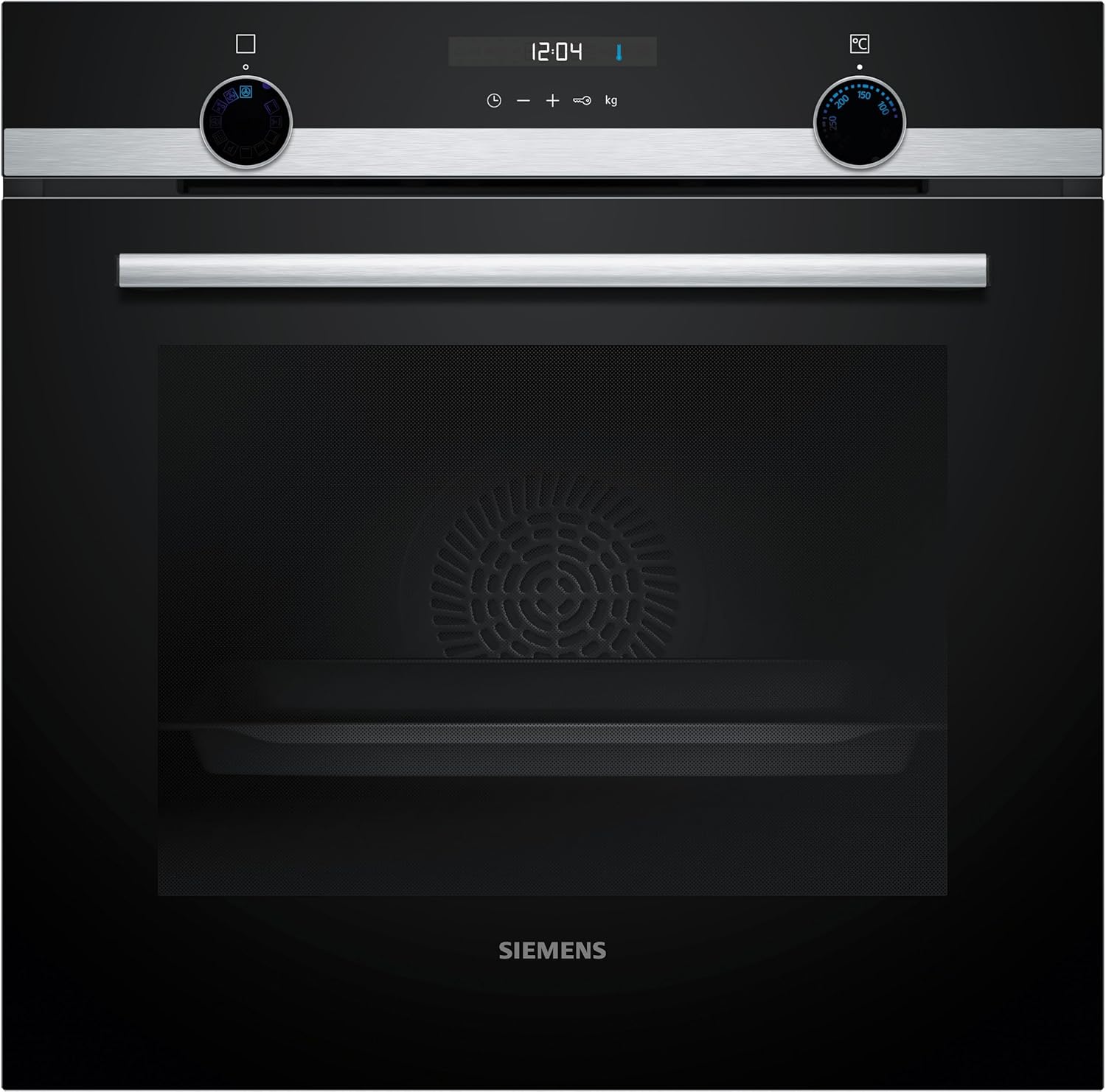 Siemens HB572ABS3, iQ300, inbouw oven 60 x 60 cm, Air Fry, activeClean pyrolytische zelfreiniging, LED-touchbediening, 3D hetelucht, snel voorverwarmen, cookControl10 automatische programma's, RVS