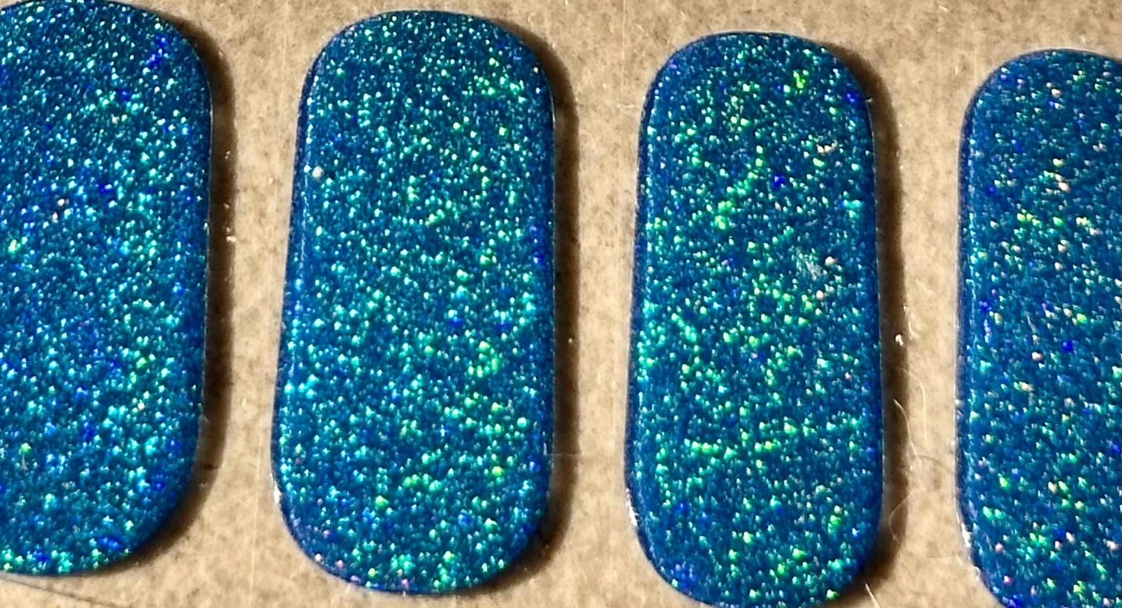 XL Blue Queen Glitter Gel