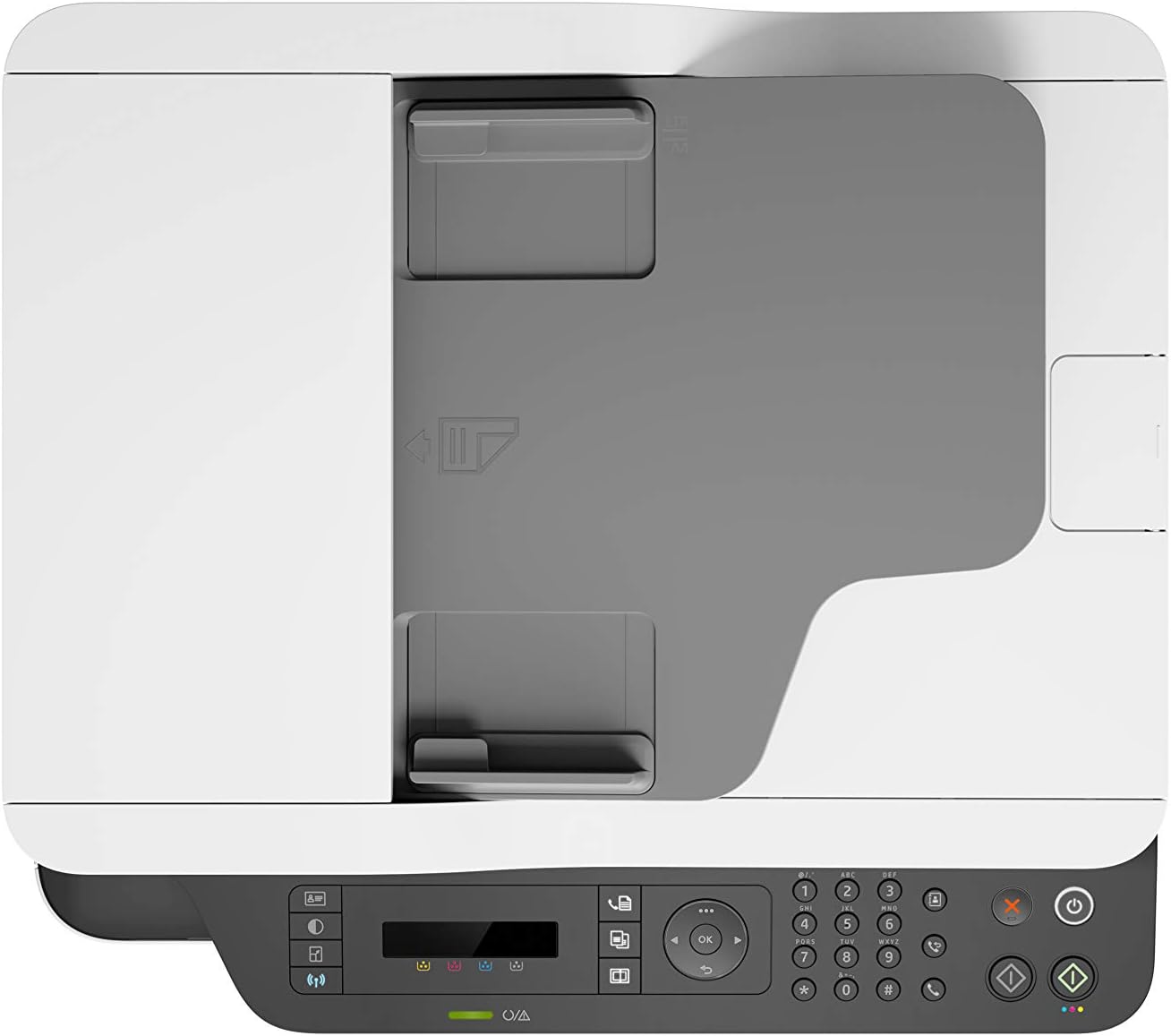 HP Color Laser 150nw Farb-Laserdrucker (Drucker, USB, LAN, WLAN),weiß-grau