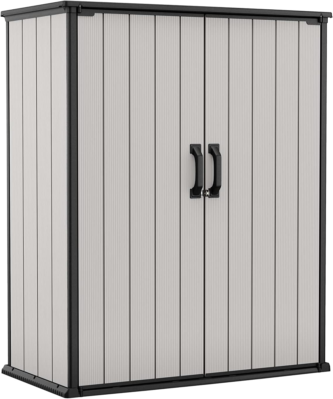 Keterbox Premier Tall, 1400l Fassungsvermögen, Außenmaße (BxHxT): 140 x 170 x 73,6 cm, wasserdicht, wetterfest