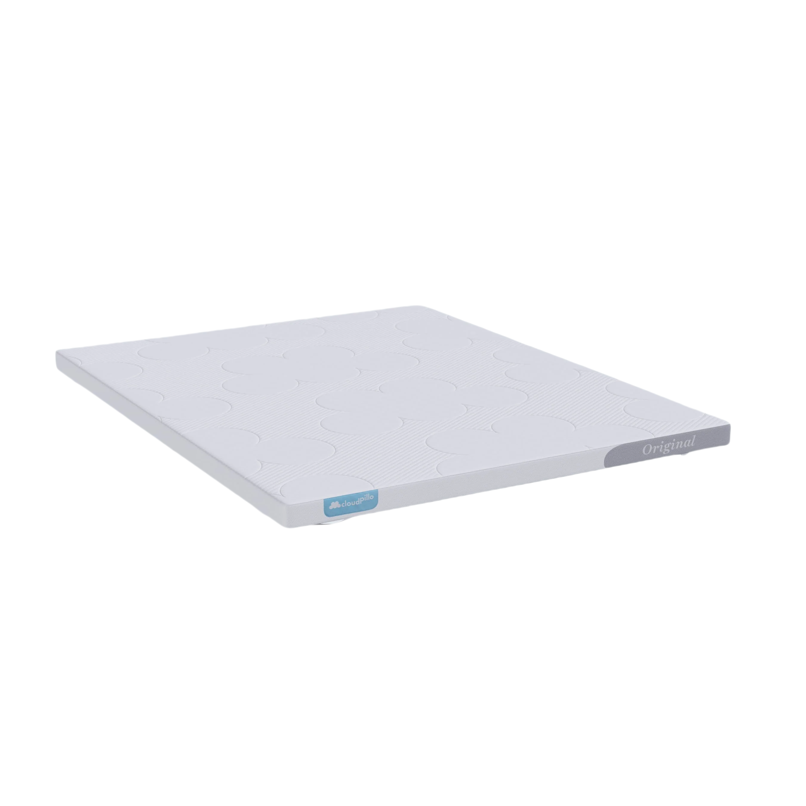 Cloudpillo Topper Original �C Comfortabele Traagschuim Matrastopper �C Drukverlagend & Ademend