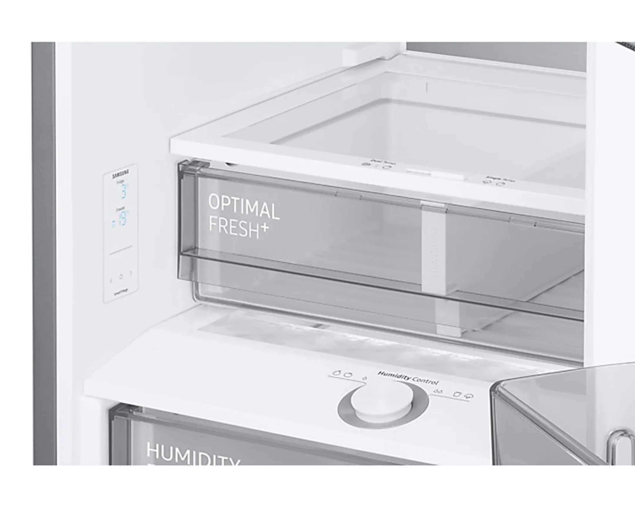 Samsung Koelkast met diepvries RB38C7B6AB1