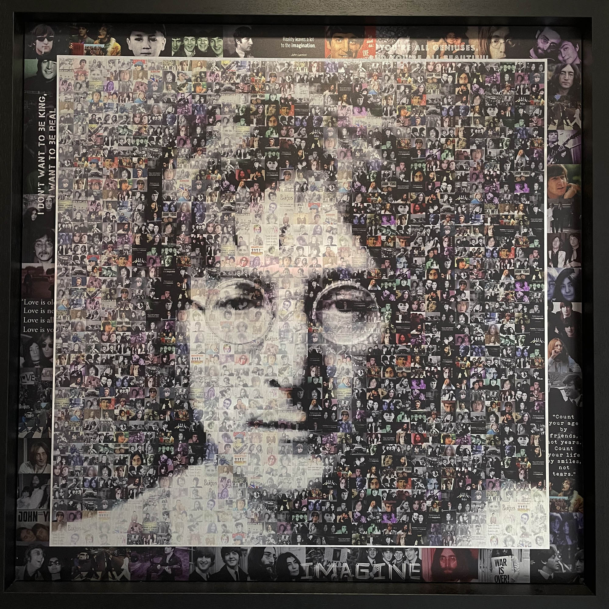 Genuine Lennon - Special Edition on Aluminium